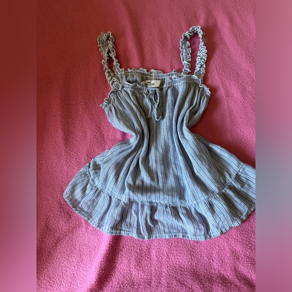 Hollister Tops - ❤️ Hollister blue tank top blouse y2k